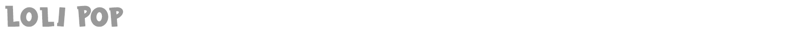 Loli Pop font preview